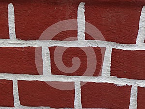 Beautiful handmade wall pattern