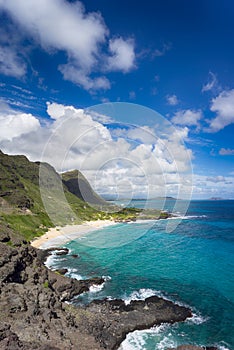 Beautiful Hawaii coastline