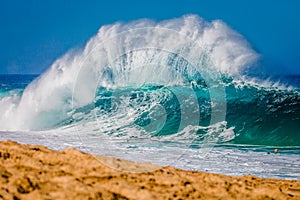 Beautiful Hawaiian Waves on the North Shore