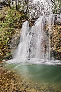 Waterfall on Hayden Run - Columbus, Ohio photo