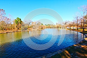 Beautiful Hermann Park in Houston