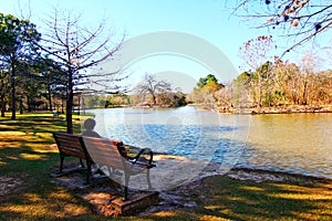 Beautiful Hermann Park in Houston