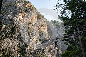 Beautiful high Turkish mountains and picks