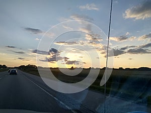 Beautiful Highway Clouds