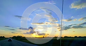 Beautiful Highway Clouds