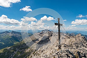 Beautiful Hike to the Braunarlspitze Bergenzerwald Lechquellengebirge