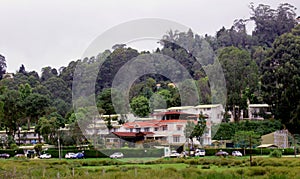 Beautiful hill residences in the kodaikanal tour place.