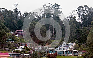 Beautiful hill residences in the kodaikanal tour place.