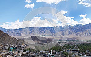 Beautiful hillocks and mountains of Leh, HDR