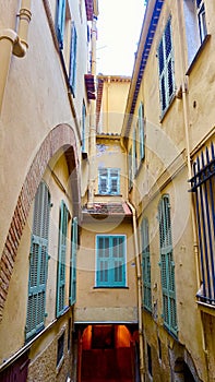 Beautiful hilltop village of Villefranche sur Mer in France