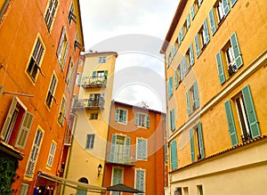 Beautiful hilltop village of Villefranche sur Mer in France