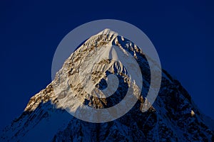 Beautiful Himalaya mountains from EBC trek