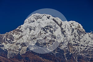 Beautiful Himalaya mountains from EBC trek