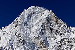 Beautiful Himalaya mountains from EBC trek