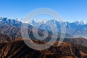 Beautiful Himalayan Landscape. photo