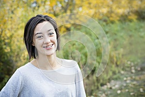 Beautiful Hispanic Teen Girl portrait with braces