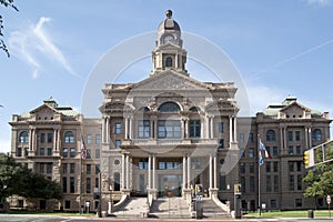 Beautiful historic building Tarrant County Courthouse