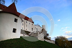 The beautiful Hohes Schloss castle in Fussen, Bavaria