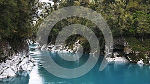 Beautiful hokitika gorge in new zealand