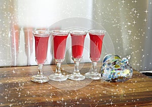 Beautiful holiday drinks for a healthy holiday