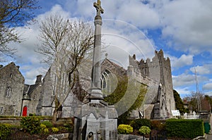 Beautiful Holy Trinity Abbey in Adare Ireland