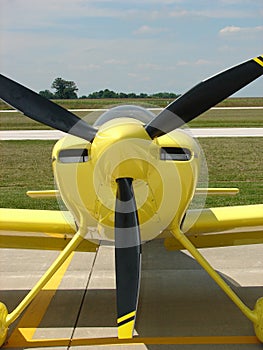 Beautiful homebuilt experimental Harmon Rocket kitplane.