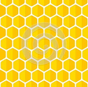 Beautiful honeycomb seamless background.