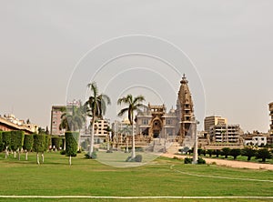 A beautiful hotel in Egypt and the temple opposite