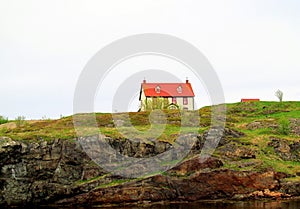 Beautiful House on the Hill photo