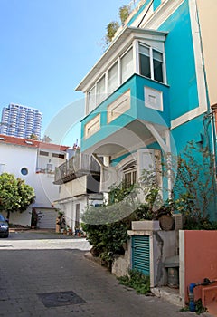 Beautiful house in the Neve Tzedek area of Tel Aviv, Israel.