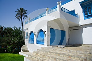Beautiful house of Sidi Bou Said photo