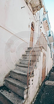 Beautiful House with Staircase and Balconies