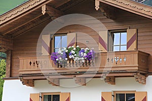 Beautiful house in the village Brixen im Thale in Austria.