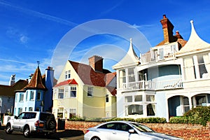 Beautiful houses Deal town Kent England