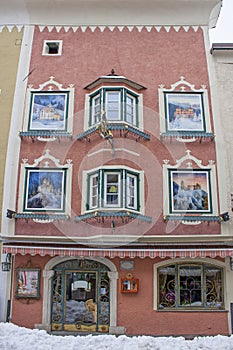 Beautiful houses of Vipiteno