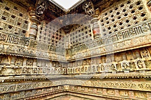 Beautiful Hoysala Architecture at the Chennakeshava Temple at Belur