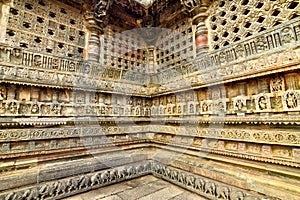 Beautiful Hoysala Architecture at the Chennakeshava Temple at Belur