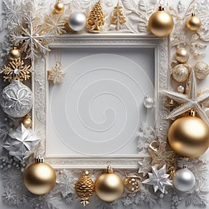 Beautiful ?hristmas Frame 3D