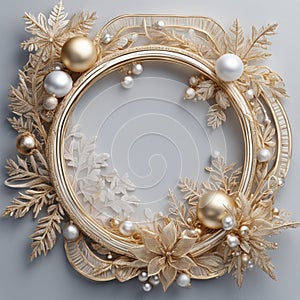 Beautiful ?hristmas Frame 3D