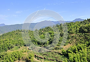 The beautiful huangling mount, adobe rgb