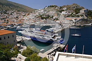 Beautiful Hydra, greek island