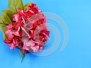 Beautiful hydrangea artificial flower bouquet