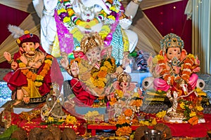 Beautiful idols of Lord Ganesha