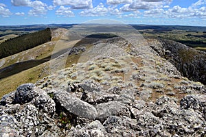 Landscape of the cerro campanero en Minas, Lavalleja, Uruguay photo