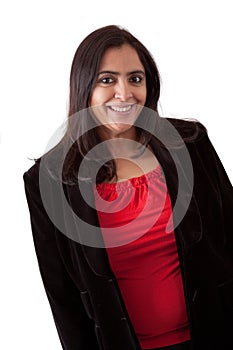 Beautiful Indian Woman in business attire