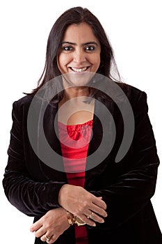 Beautiful Indian Woman in business attire photo