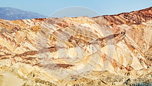 Beautiful inspiring landscape - Death Valley National Park. Red rocks. Concept, travel, tourism, nature