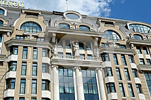 Beautiful Intercontinental hotel in Kiev