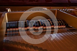 Beautiful interior piano