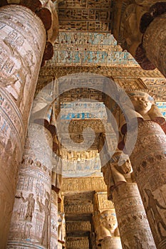 Hermoso de templo de o templo de., antiguo egipcio templo más cercano 